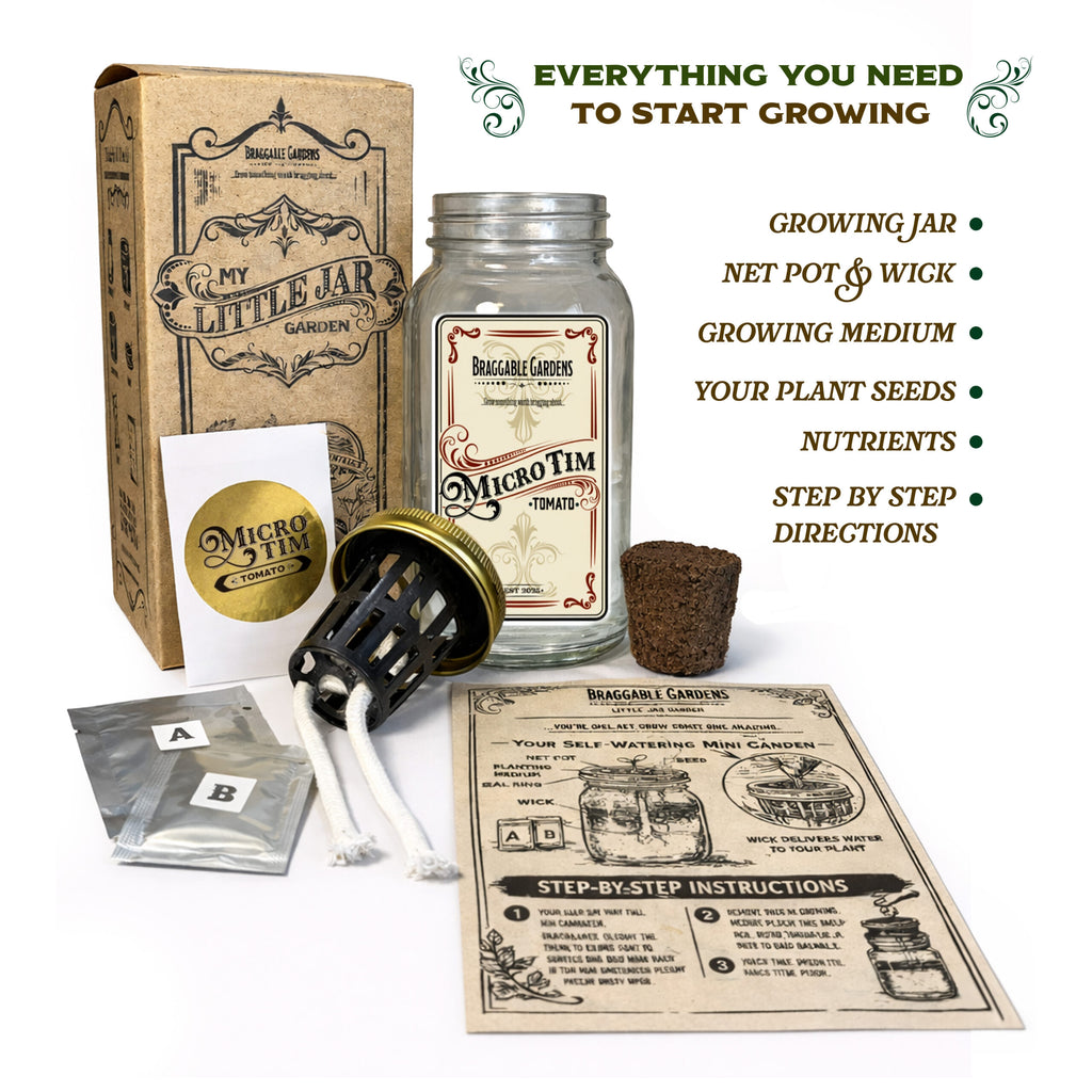 Micro Tim Cherry Tomato Indoor Garden Kit image 3