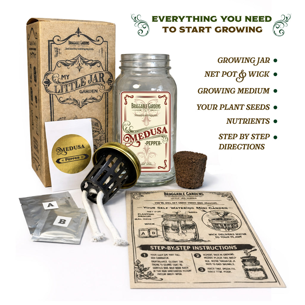Medusa Pepper Indoor Garden Kit image 2